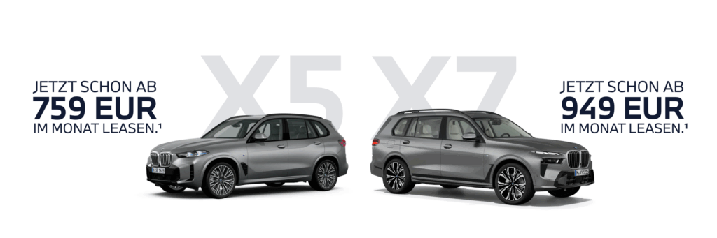Businessangebote - BMW X5 X7